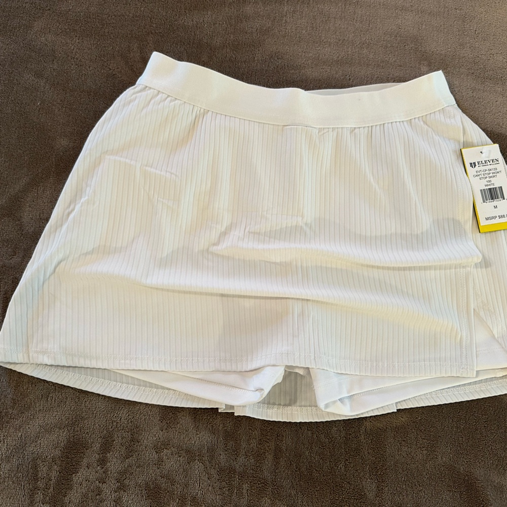EleVen by Venus Williams White Power Skirt